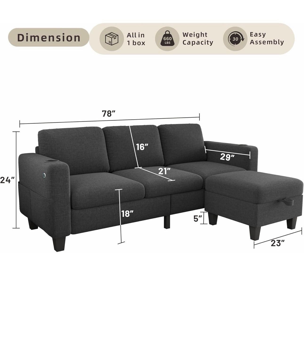 Couch for sale