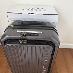 Delsey 22" Front Lid Carry-On Hardside Spinner