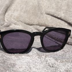 Tom Ford Bryan-02 TF590 Sunglasses — Black w/ Violet Lenses — $250