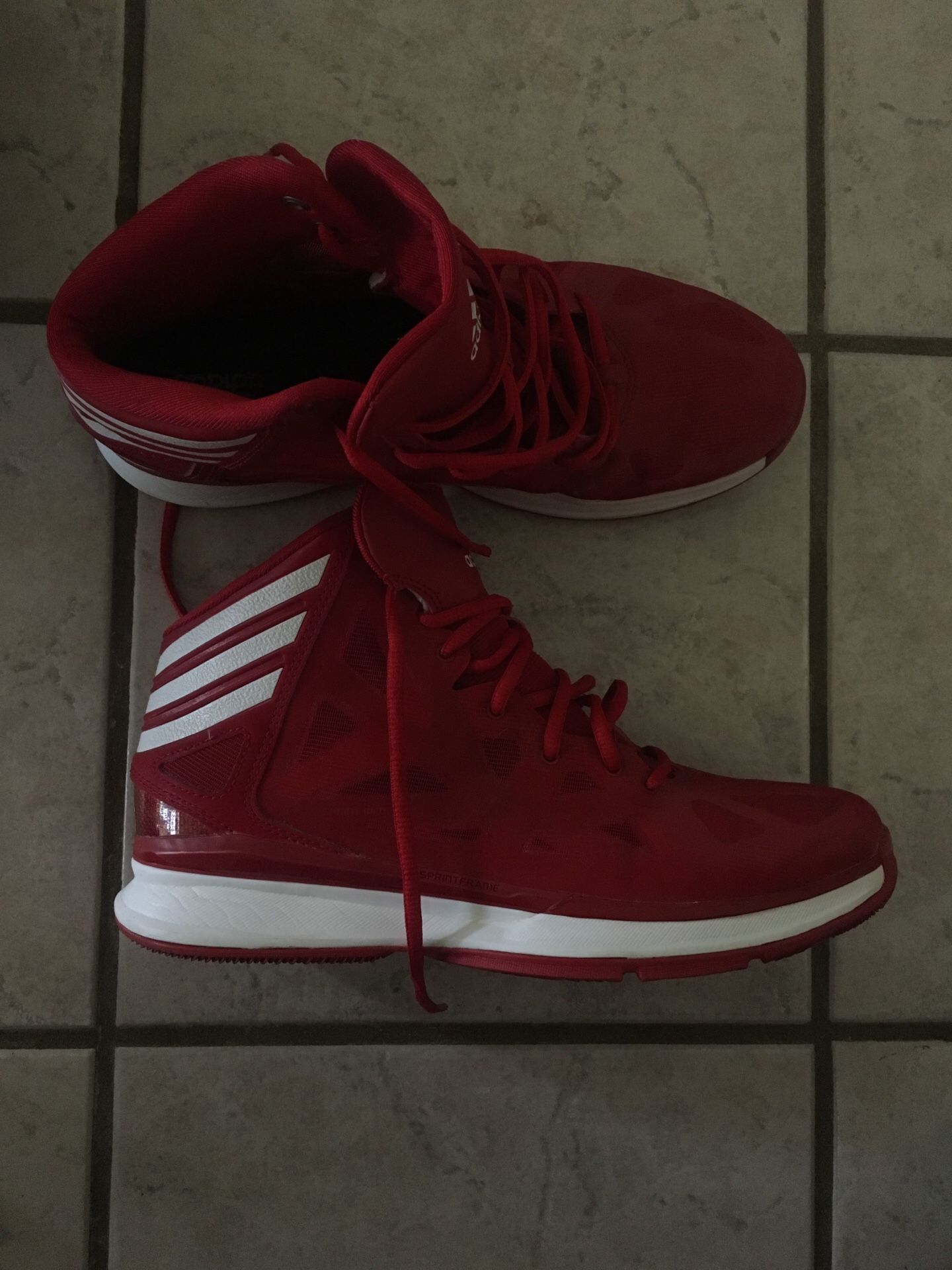 Adidas basketball shoes size 9