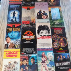 CLEAN Vintage VHS Tapes $5 Ea/(5) for $20!