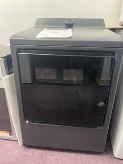 LG 7.3 cu. ft. Vented SMART Gas Dryer in Matte Black with EasyLoad Door, Tur-boSteam and Sensor Dry Technology propon