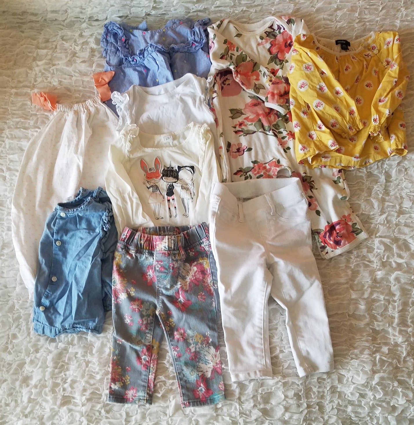 Baby GAP girls clothing lot