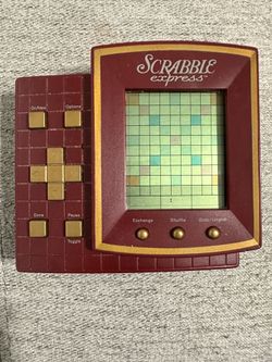 Scrabble Express Hand Held Electronic Game