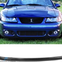 Fits 2003-2004 Ford Mustang SVT OE Style Front Bumper Lip Spoiler PU