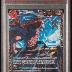 One Piece Top 16 North America Edward.Newgate prize card PSA 10