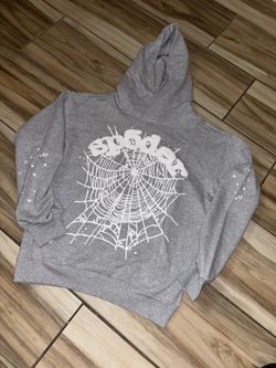 Grey Spider/Sp5der Hoodie
