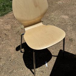 Two Wooden IKEA Chairs 