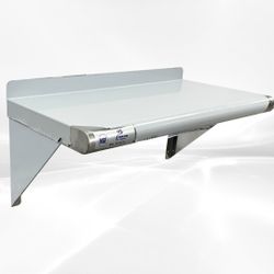NSF 24 inches 2 ft Wall Mount Shelf WS-1224-418