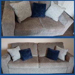 Sofa and Couch Set with pillows