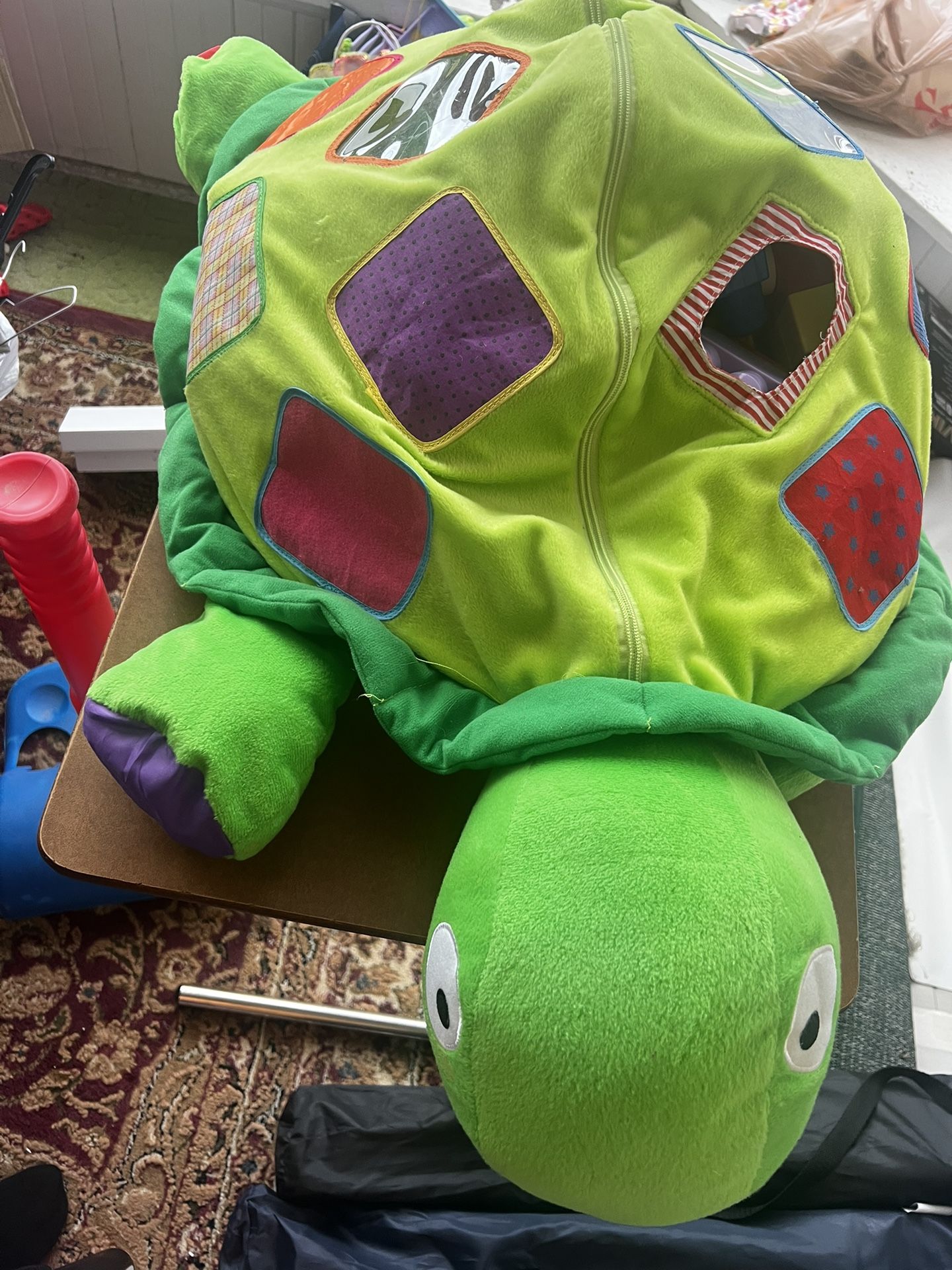 Baby/toddler Blocks Turtle Holder