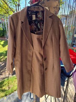 Womens  2 piece dress with blazer