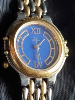 Timex Indiglo Women Watch Stainless Silver Gold Water Res Light Batt Blue Quartz
