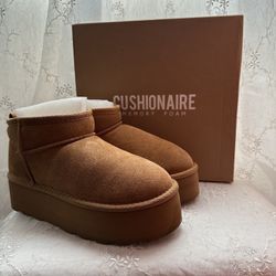 Cushionaire “ugg” suede boots