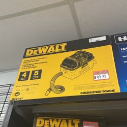 DeWalt Portable Wet/Dry Vacuum