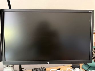 HP Monitors and Screen Stand ($25 each)