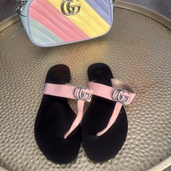 Gucci Purse And Sandals Flats