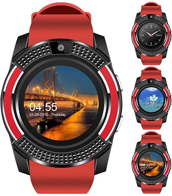 NEW Men Smart Watch Clock With Sim Card Slot Bluetooth