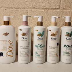 Dove Serum Sensitive Skin Body Wash Cleanser Soap 