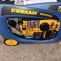 Firman Dual Fuel Generator 