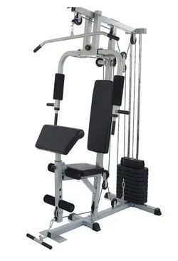 Everyday essentials home gym,  includes 125 pounds of weight