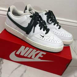 Women Nike Court Vision White/Vintage Green-Sail