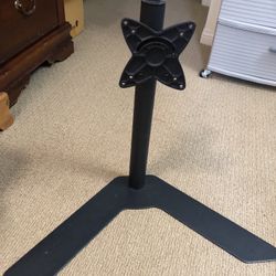 TV Monitor Table Top Mount Stand (for Up To 32” Screen)