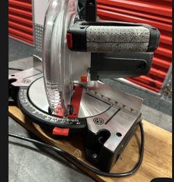 Craftsman 10”  corded 15A miter saw with LaserTrac
