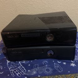 2 Broken Xbox 360 Consoles Only