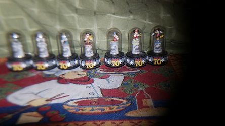 70th Aniversay of Mickey Mouse thimble set