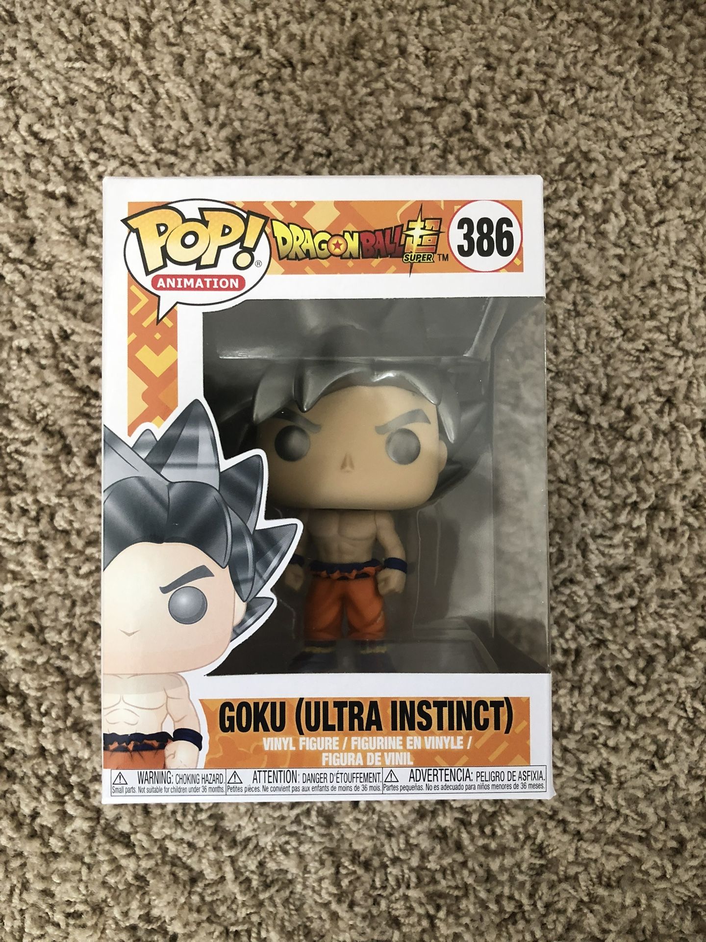 DRAGON BALL Z GOKU INSTINCT FUNKO POP FOR SALE.