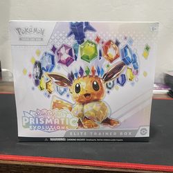 Pokemon Prismatic ETB $130 FIRM