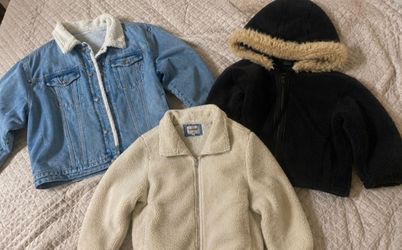 Girls Clothing Hoodies Jackets Nike sherpa