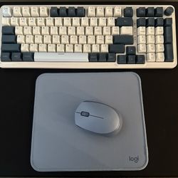Redragon Keyboard And Logitech Mouse w/ Pad