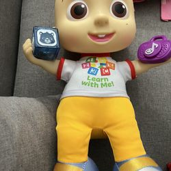 Just Play Cocomelon Interactive Learning JJ Baby Doll