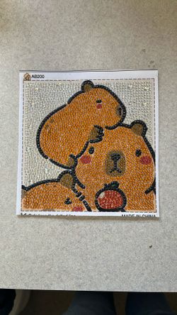 Capybara Diamond Painting 