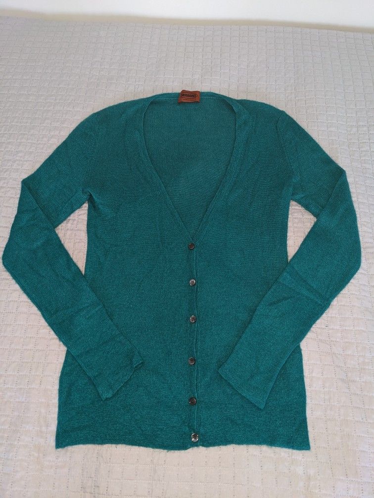 MISSONI cashmere silk cardigan sweater 