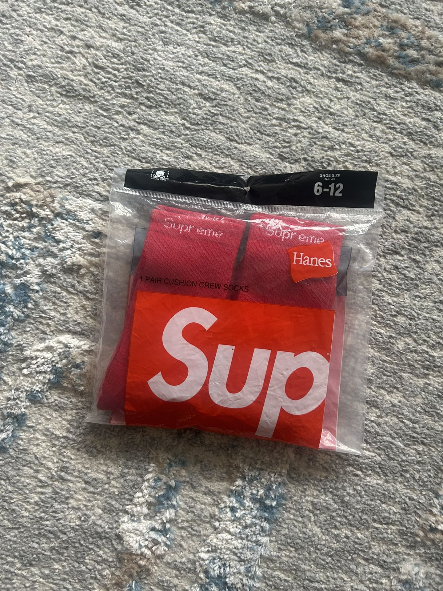 Supreme Red Socks