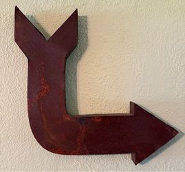 Rustic Red Arrow