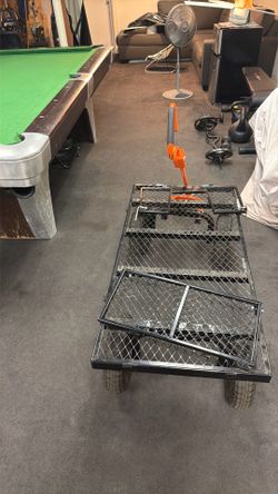 1200 lb capacity steel utility cart
