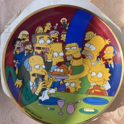 The Simpsons Ceramic Plate
