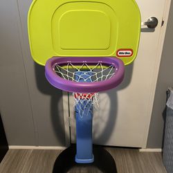 Little Tiles Basketball Hoop For Kids