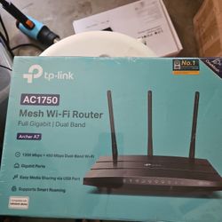 TP-Link AC1750 OneMesh Wi-Fi Repeater/Router, Dual Band,