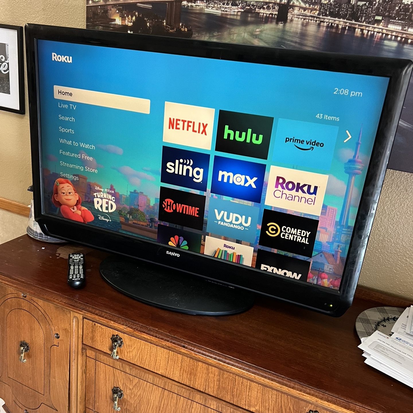 42 Inch Sanyo TV And Remote for Sale in Aurora, CO - OfferUp