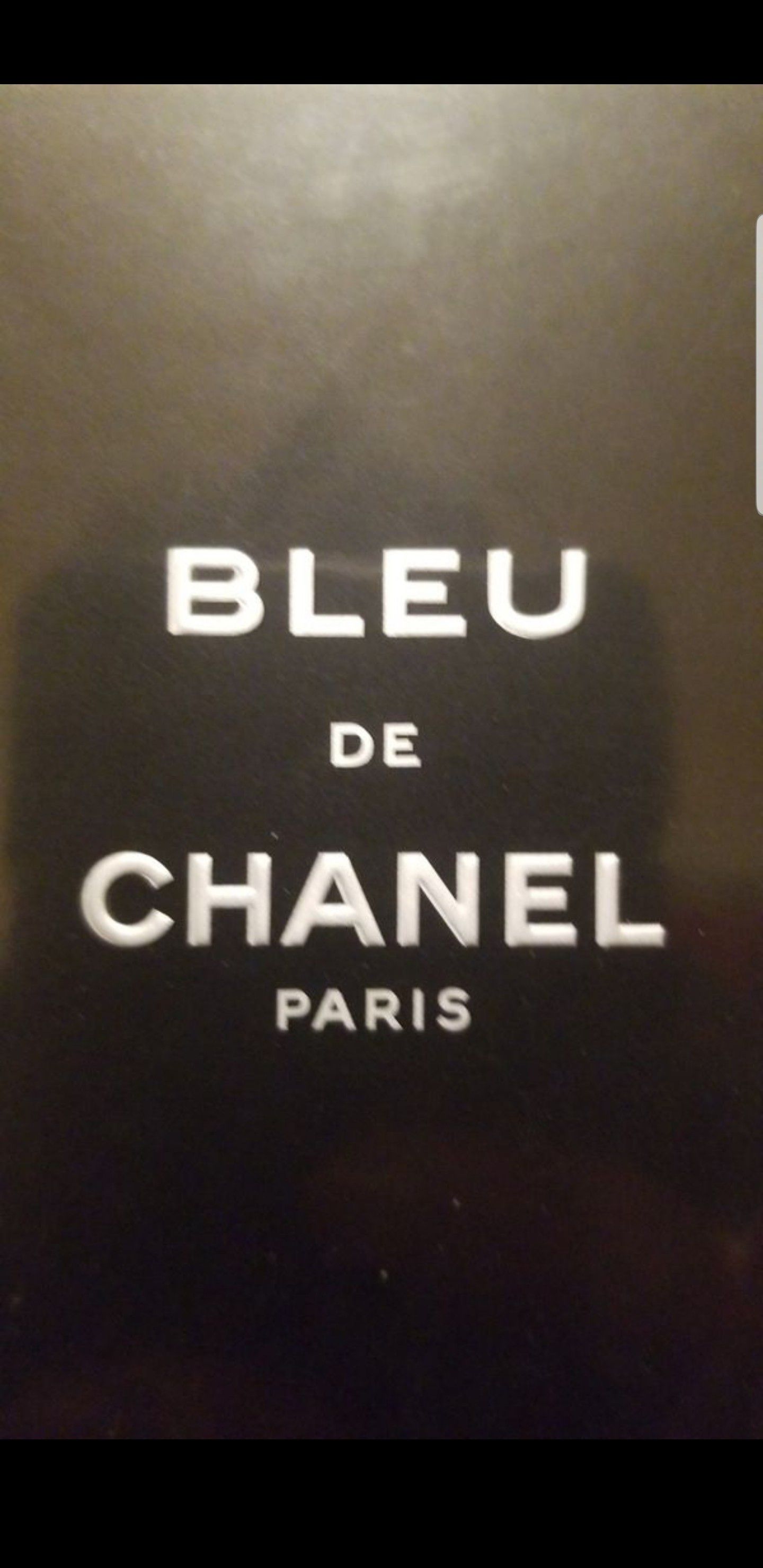 Chanel, Bleu de Chanel. Perfume for Man. 100ml. (Large, New & sealed in box.) Display.