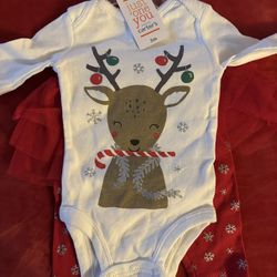 Christmas Onesie Outfit