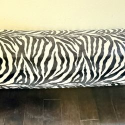 Cool Zebra Print Bench 🦓 $40