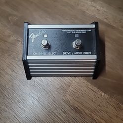 Untested Fender Guitar Pedal