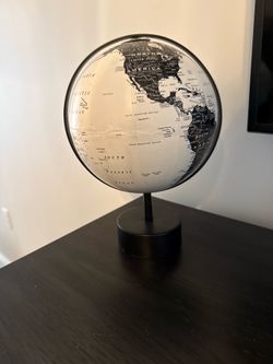 Black and White Globe