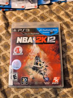 Playstation 3  NBA  2K12 ......$15